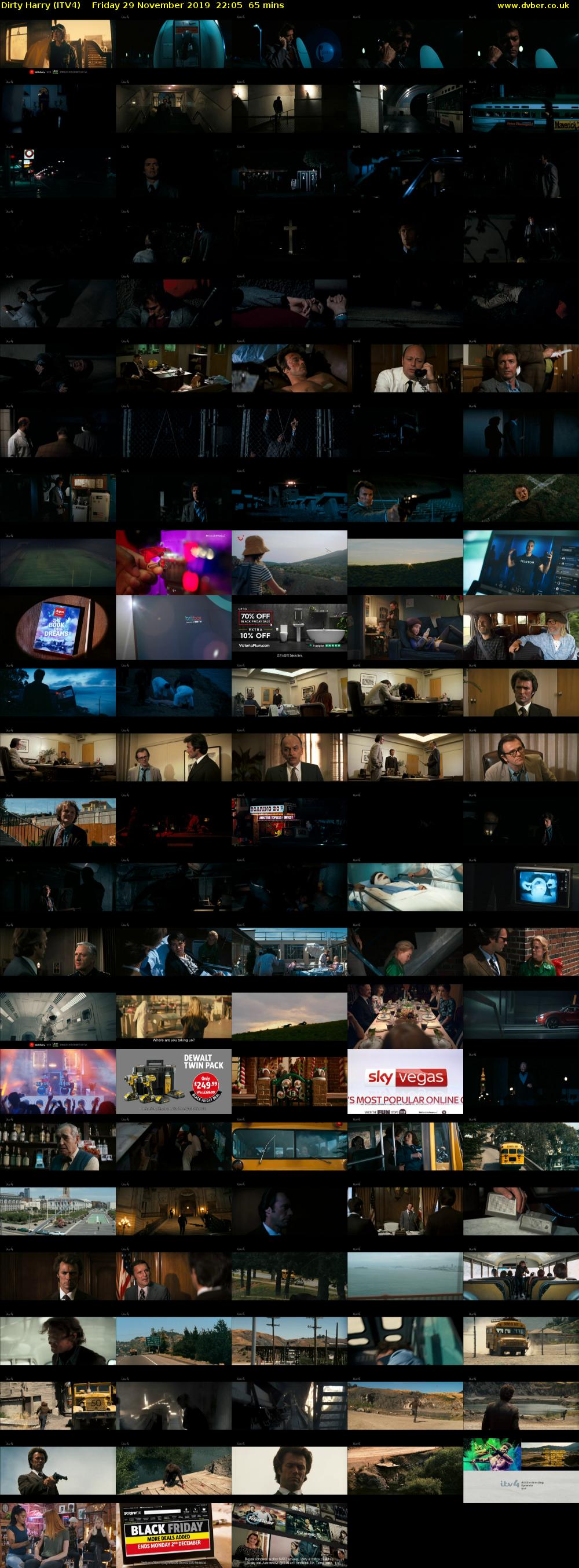 Dirty Harry (ITV4) Friday 29 November 2019 22:05 - 23:10
