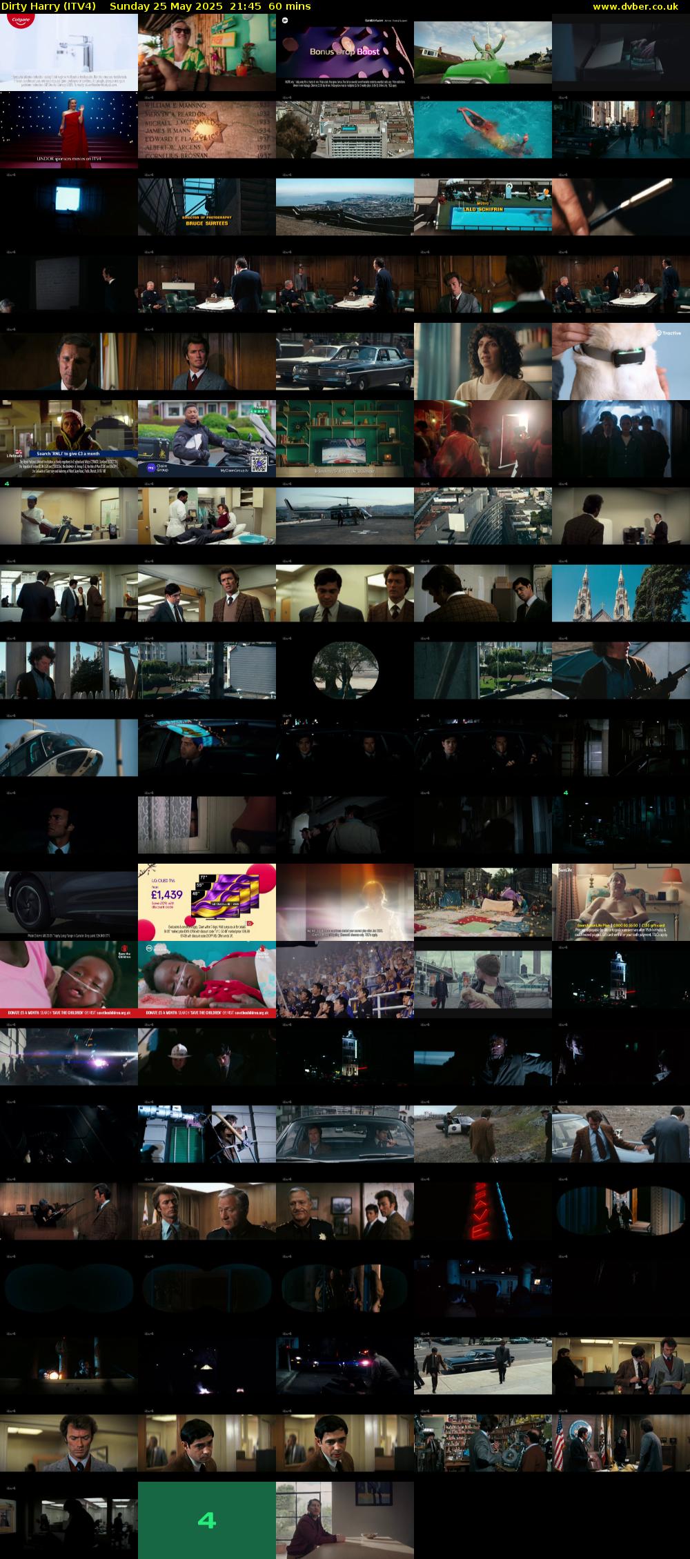 Dirty Harry (ITV4) Sunday 25 May 2025 21:45 - 22:45