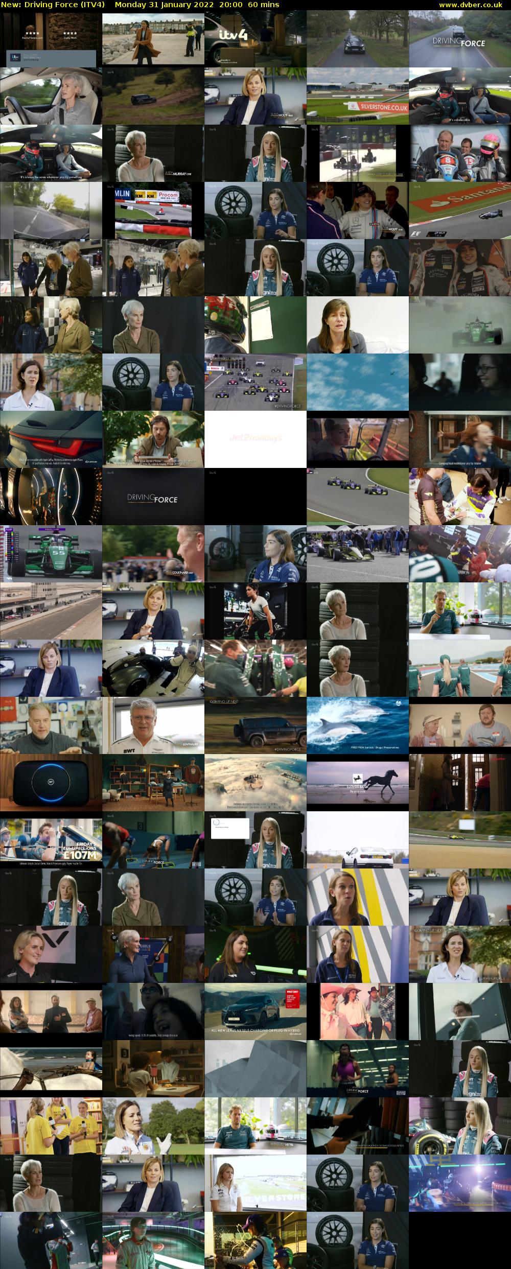 Driving Force (ITV4) Monday 31 January 2022 20:00 - 21:00