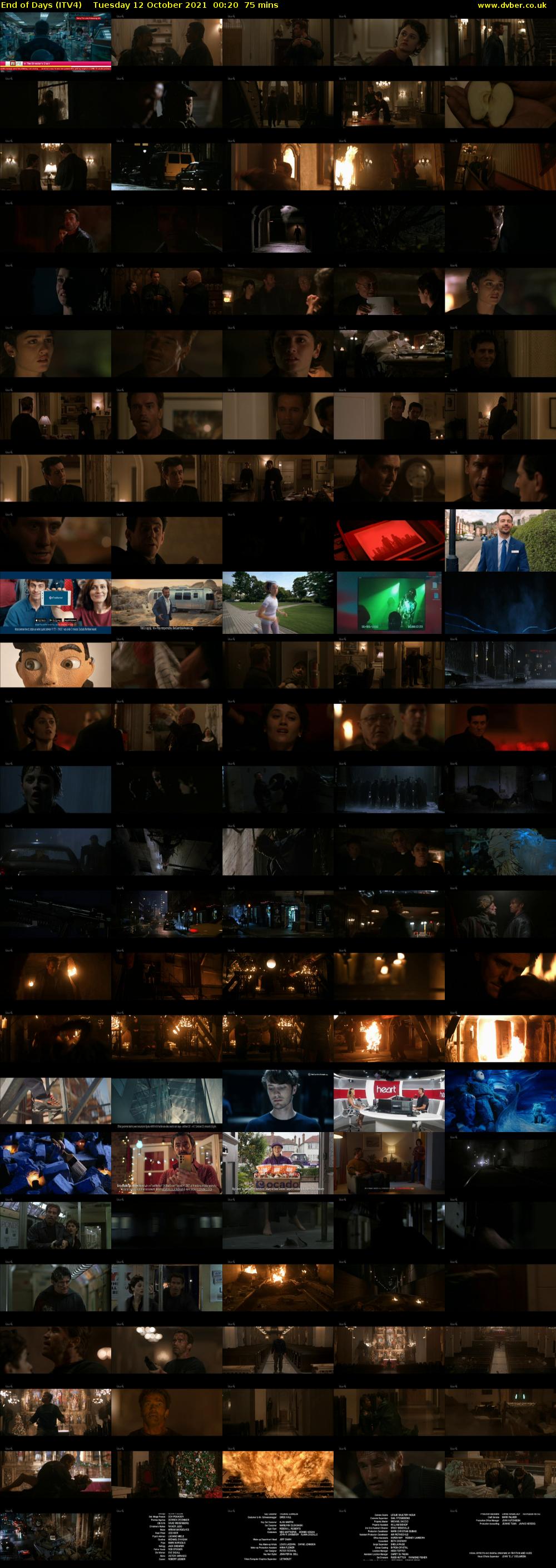 End of Days (ITV4) Tuesday 12 October 2021 00:20 - 01:35
