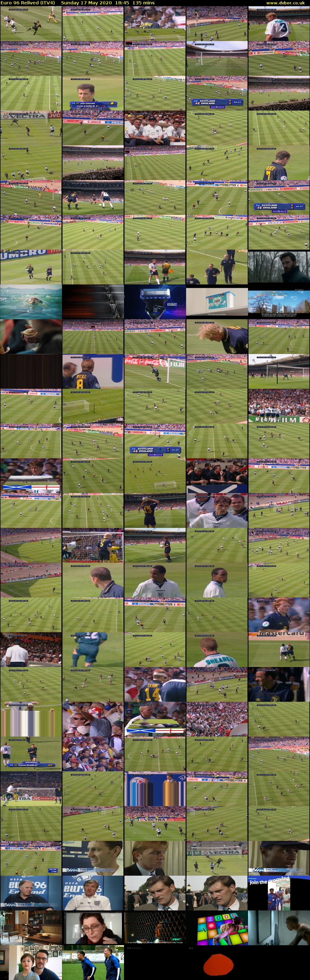 Euro 96 Relived (ITV4) Sunday 17 May 2020 18:45 - 21:00
