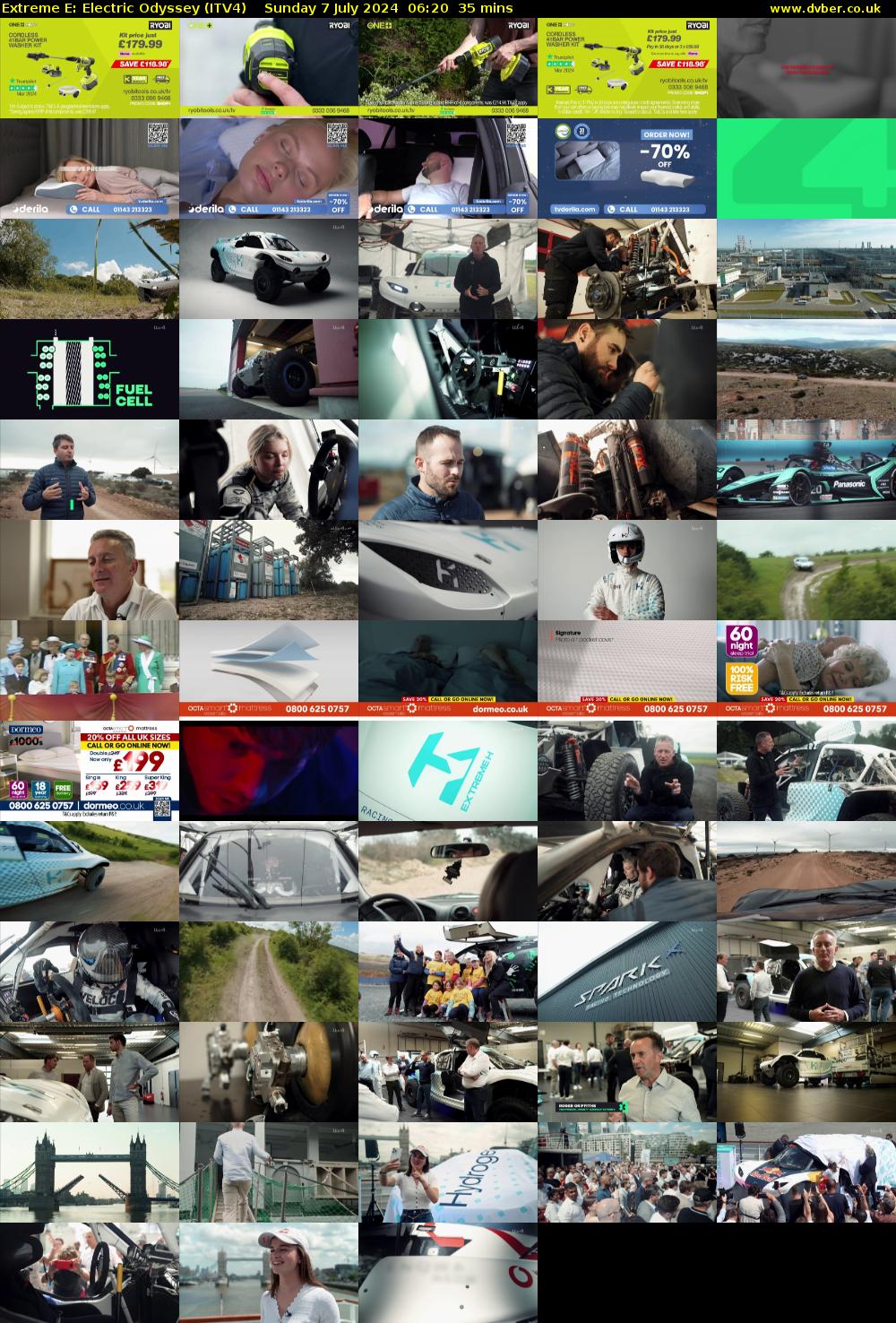 Extreme E: Electric Odyssey (ITV4) Sunday 7 July 2024 06:20 - 06:55
