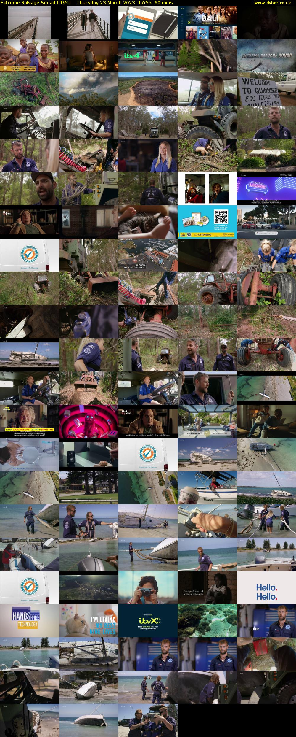 Extreme Salvage Squad (ITV4) Thursday 23 March 2023 17:55 - 18:55