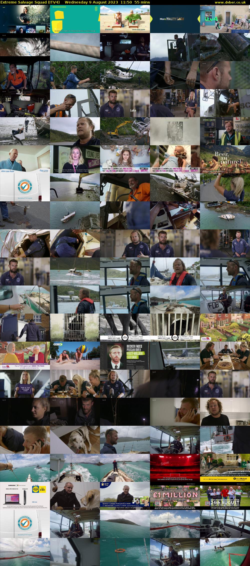 Extreme Salvage Squad (ITV4) Wednesday 9 August 2023 11:50 - 12:45