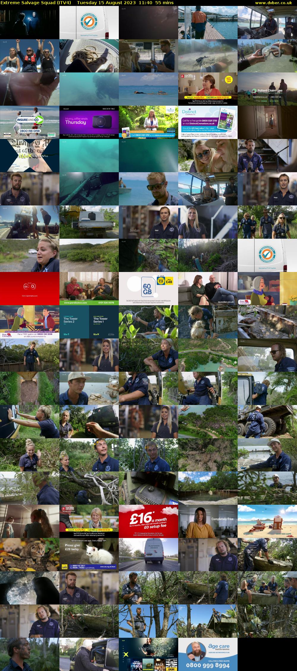 Extreme Salvage Squad (ITV4) Tuesday 15 August 2023 11:40 - 12:35