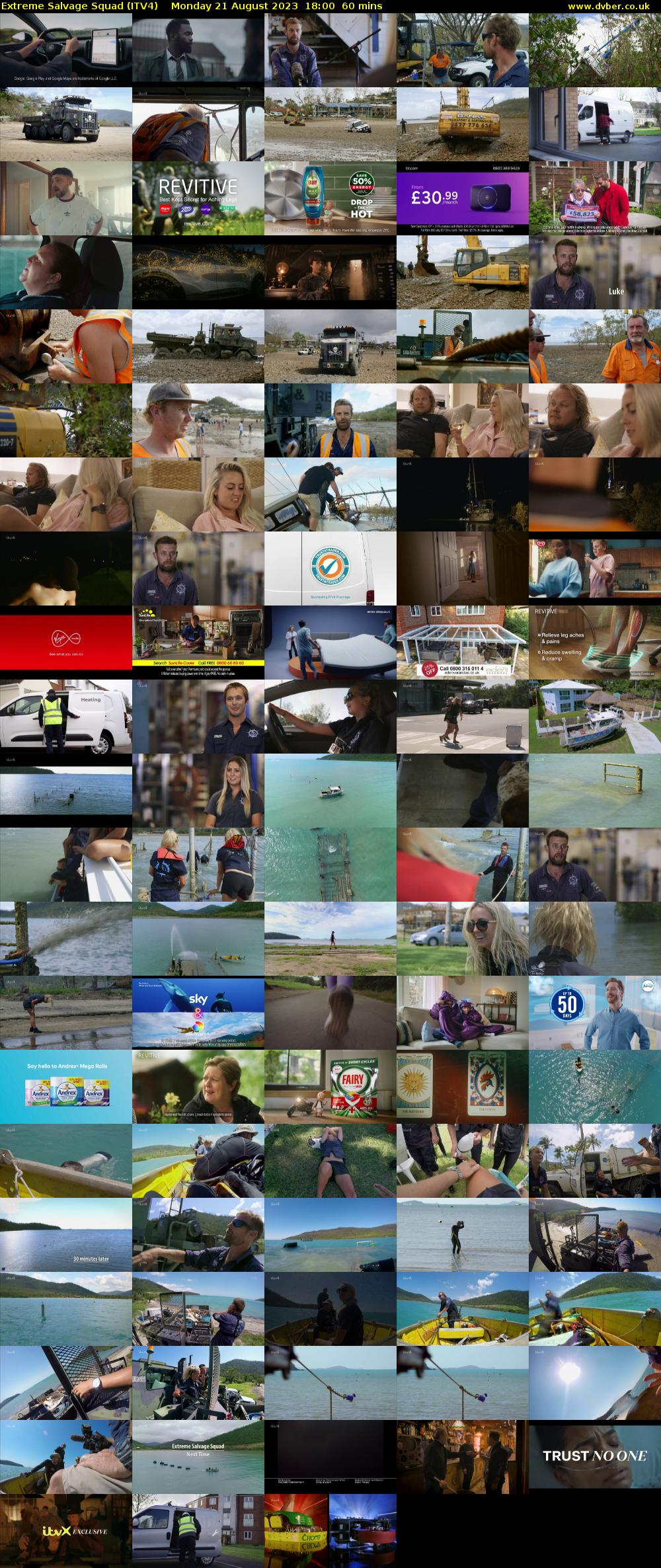 Extreme Salvage Squad (ITV4) Monday 21 August 2023 18:00 - 19:00