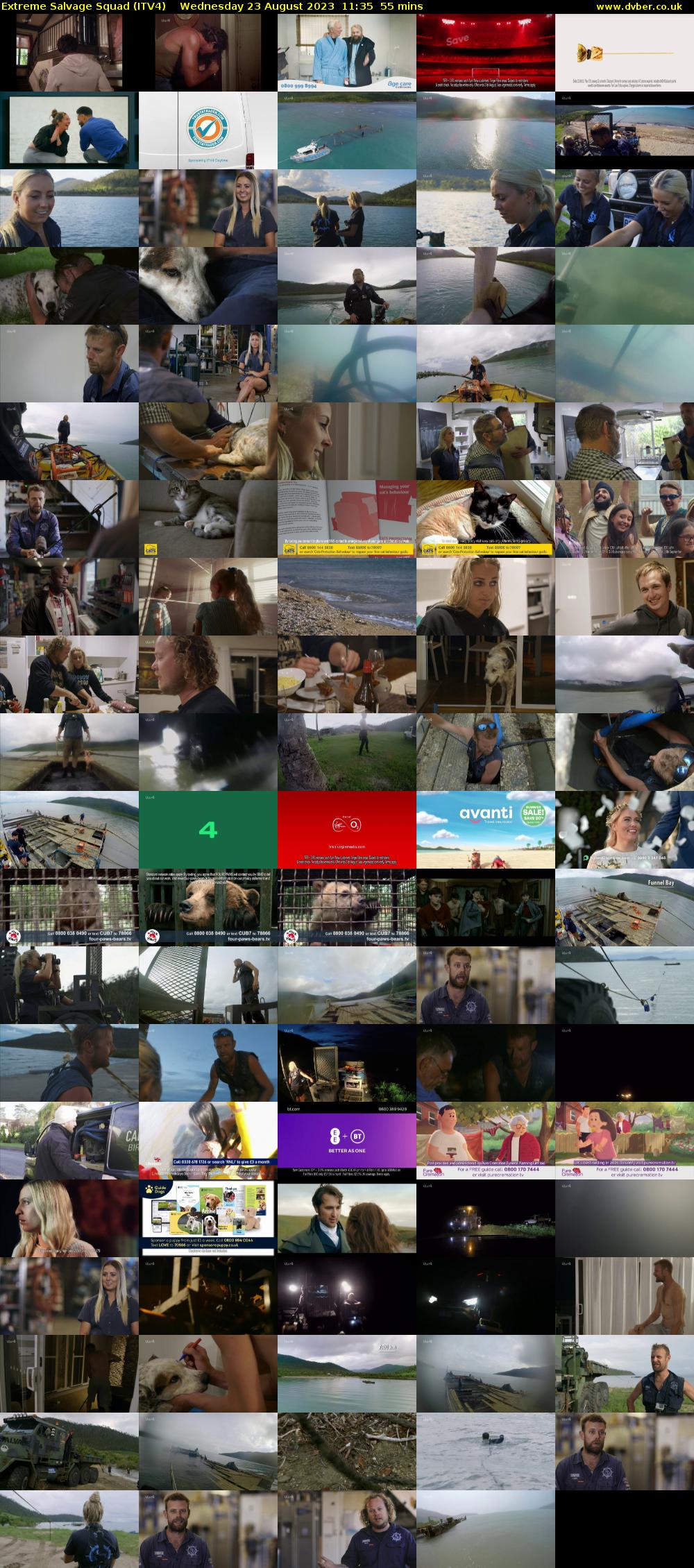 Extreme Salvage Squad (ITV4) Wednesday 23 August 2023 11:35 - 12:30