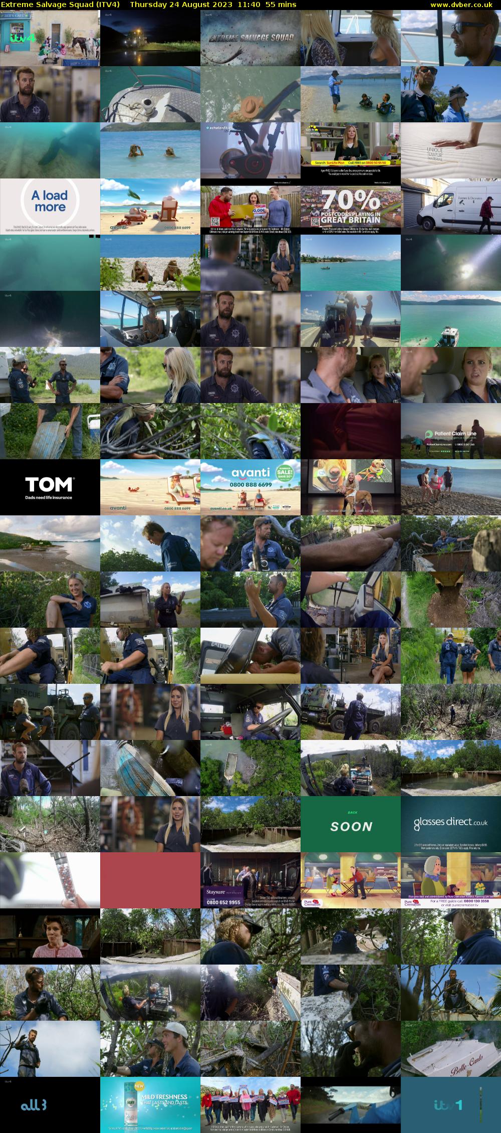 Extreme Salvage Squad (ITV4) Thursday 24 August 2023 11:40 - 12:35