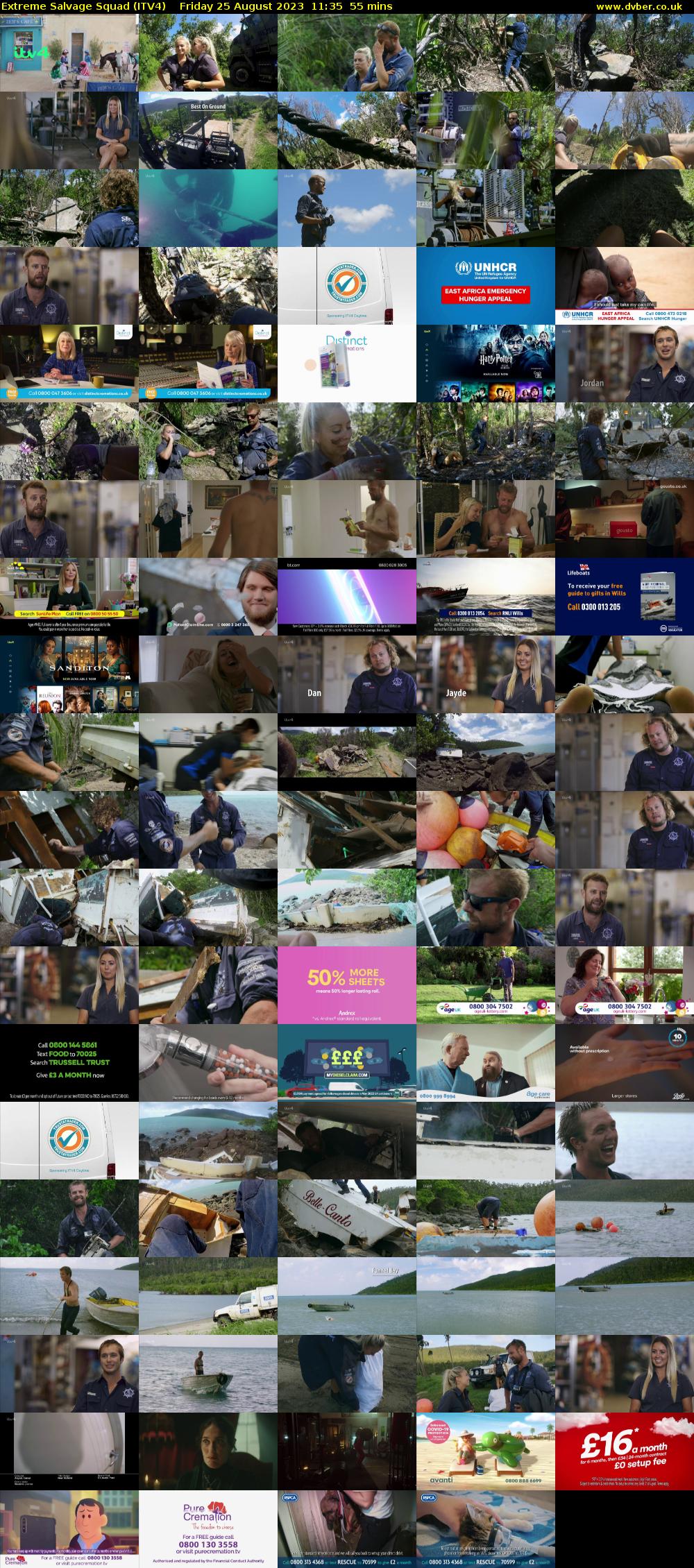 Extreme Salvage Squad (ITV4) Friday 25 August 2023 11:35 - 12:30