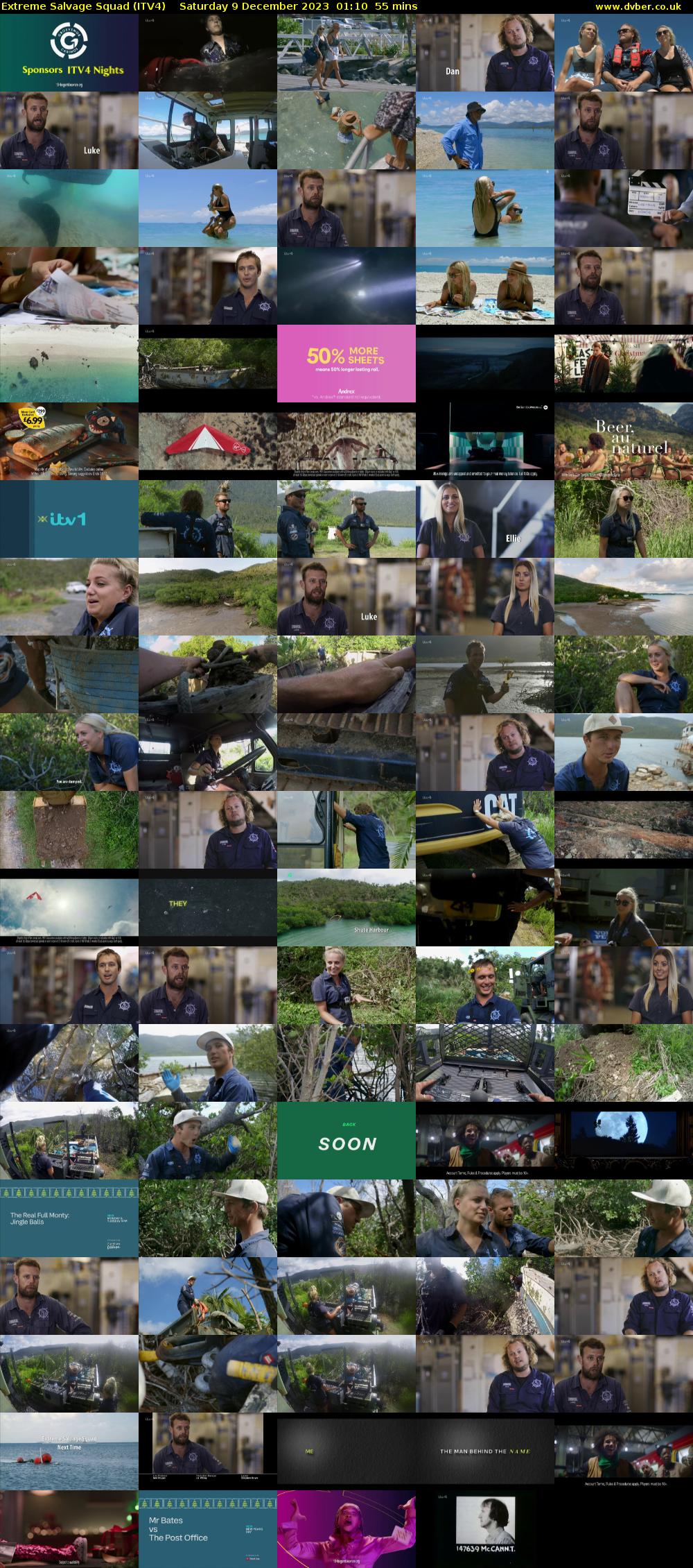 Extreme Salvage Squad (ITV4) Saturday 9 December 2023 01:10 - 02:05