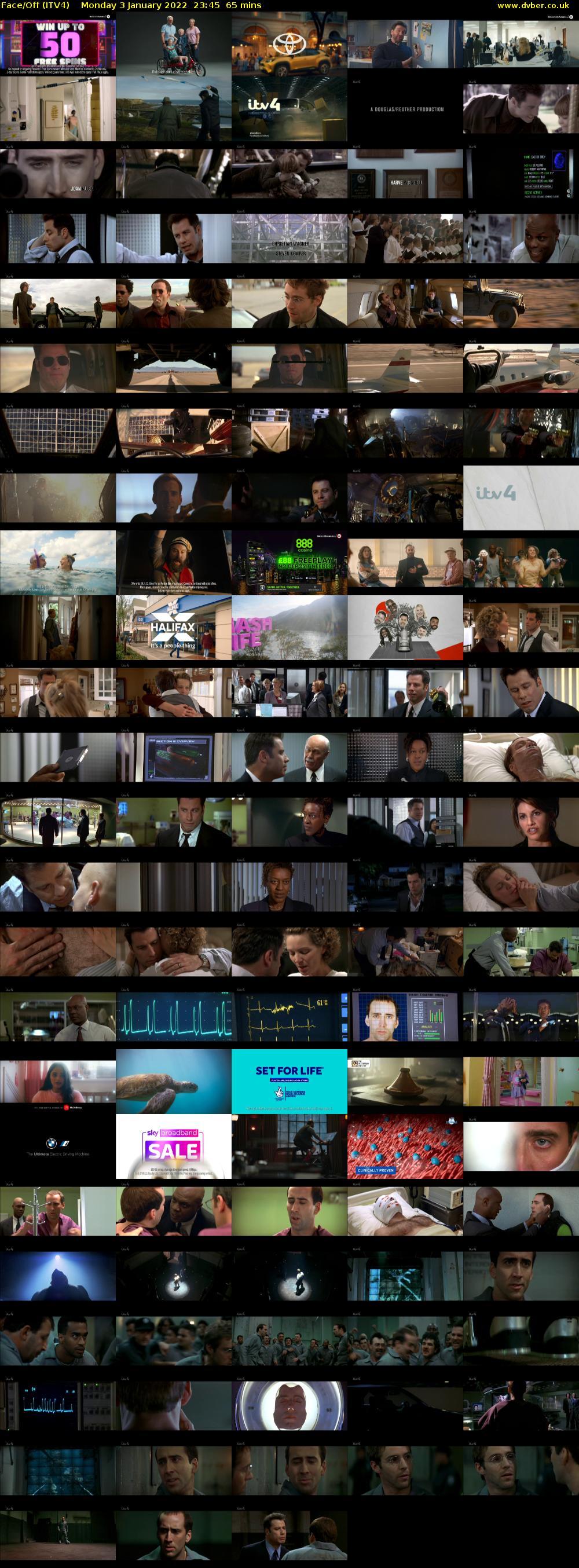 Face/Off (ITV4) Monday 3 January 2022 23:45 - 00:50