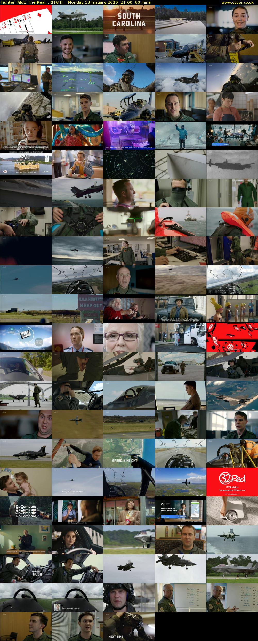 Fighter Pilot: The Real... (ITV4) Monday 13 January 2020 21:00 - 22:00