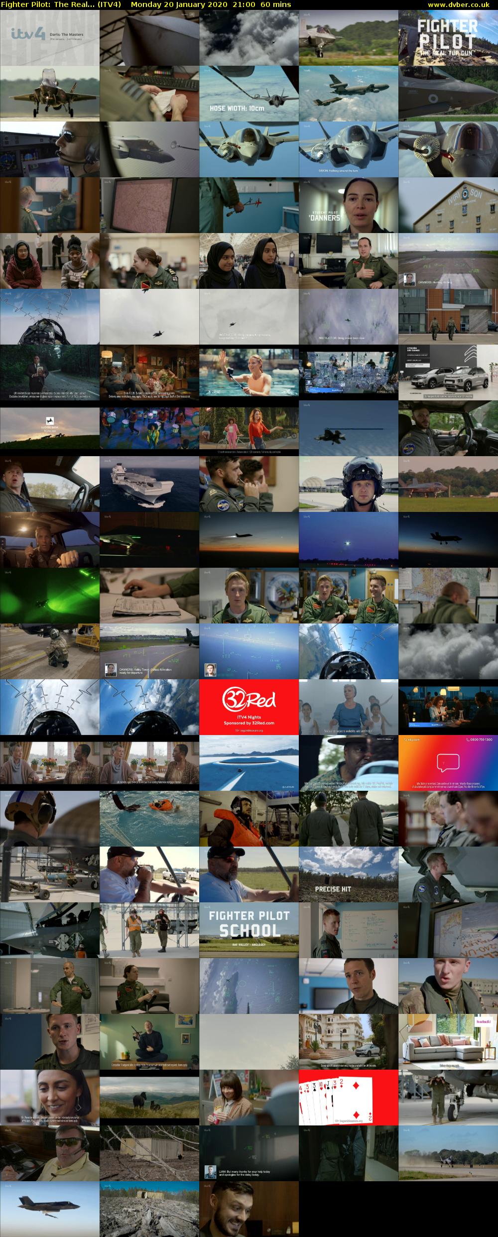 Fighter Pilot: The Real... (ITV4) Monday 20 January 2020 21:00 - 22:00