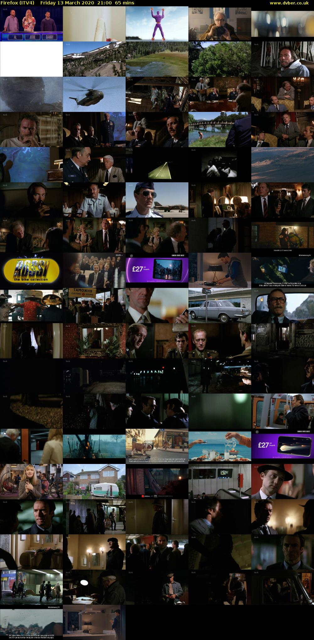 Firefox (ITV4) Friday 13 March 2020 21:00 - 22:05