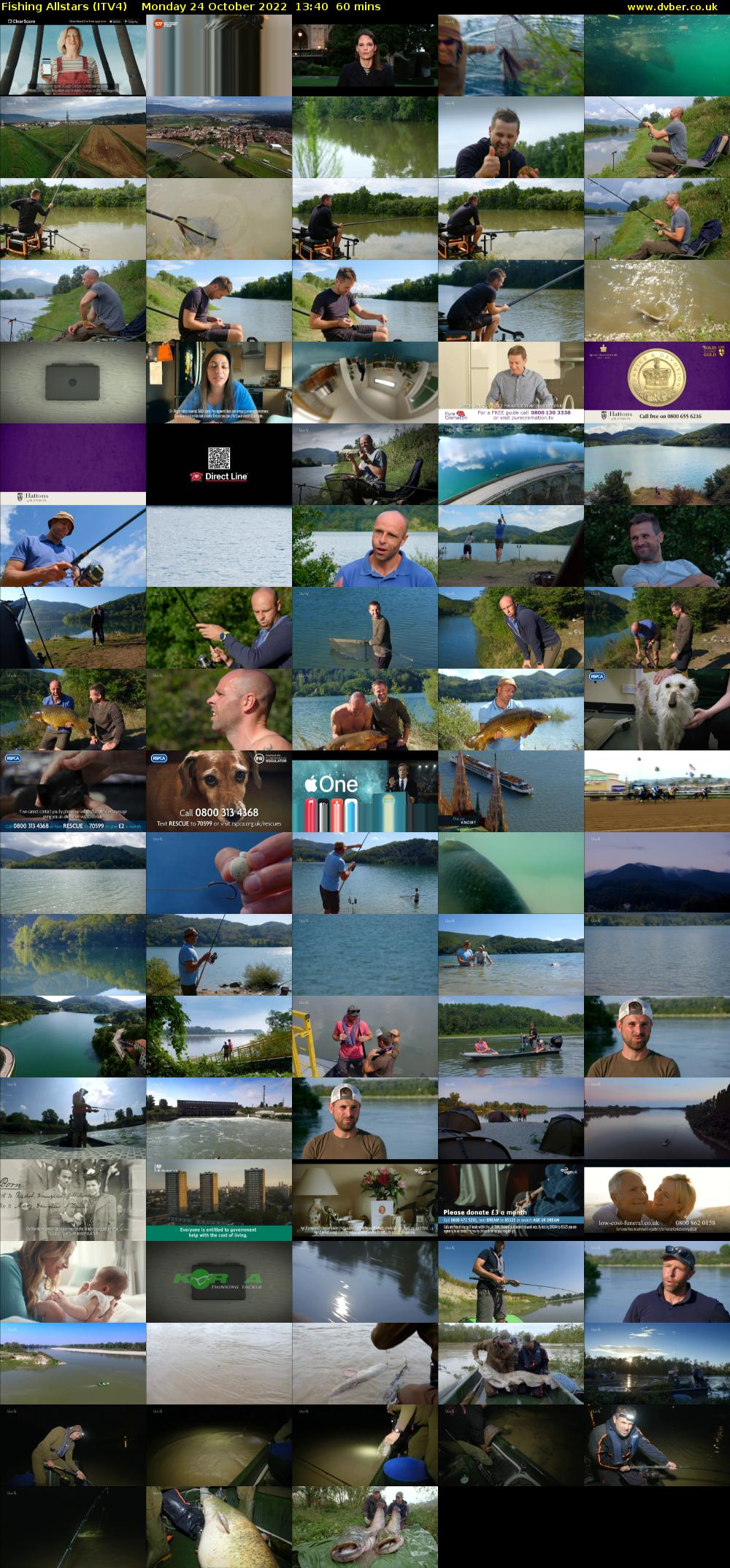 Fishing Allstars (ITV4) Monday 24 October 2022 13:40 - 14:40