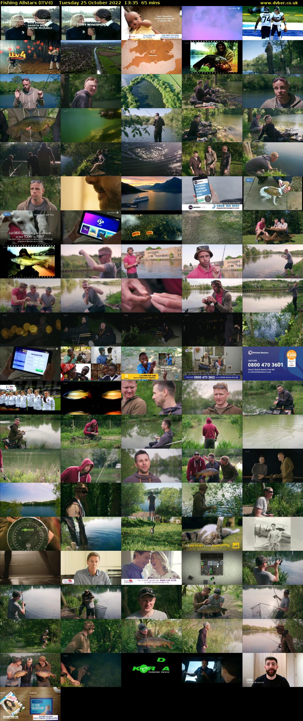 Fishing Allstars (ITV4) Tuesday 25 October 2022 13:35 - 14:40