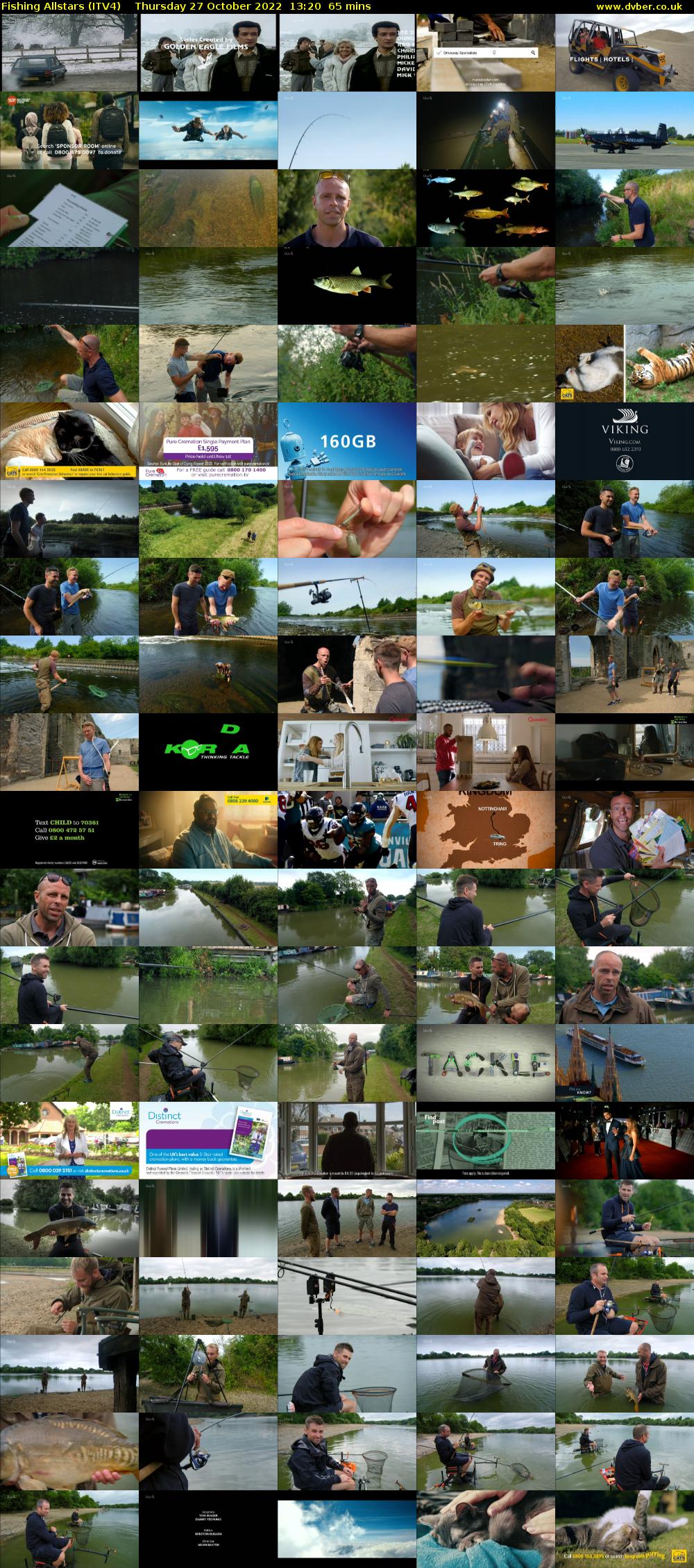 Fishing Allstars (ITV4) Thursday 27 October 2022 13:20 - 14:25