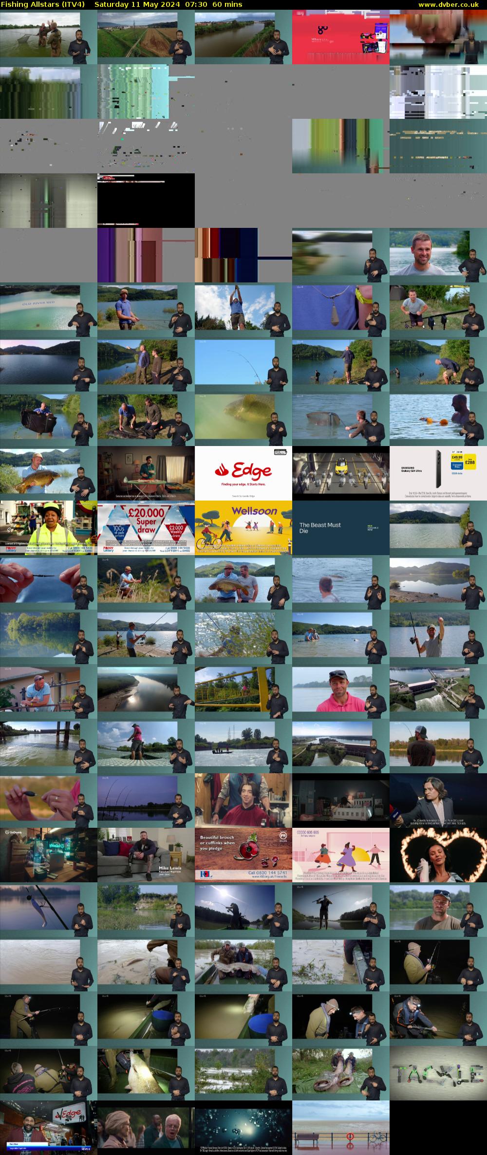 Fishing Allstars (ITV4) Saturday 11 May 2024 07:30 - 08:30