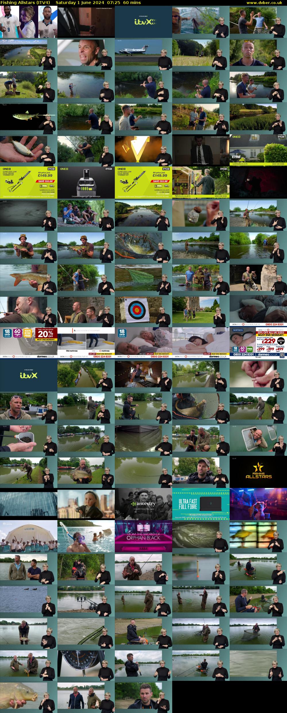 Fishing Allstars (ITV4) Saturday 1 June 2024 07:25 - 08:25