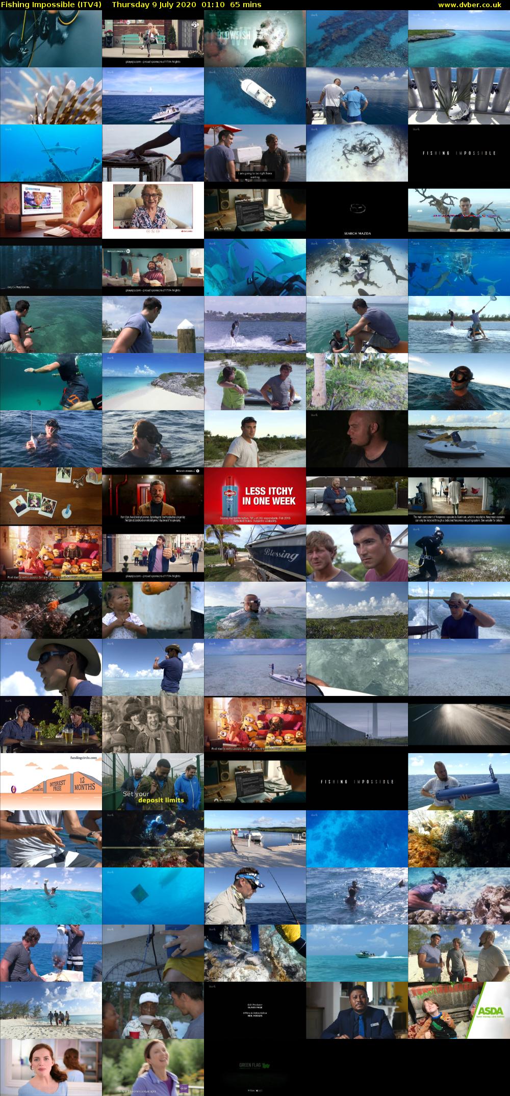 Fishing Impossible (ITV4) Thursday 9 July 2020 01:10 - 02:15