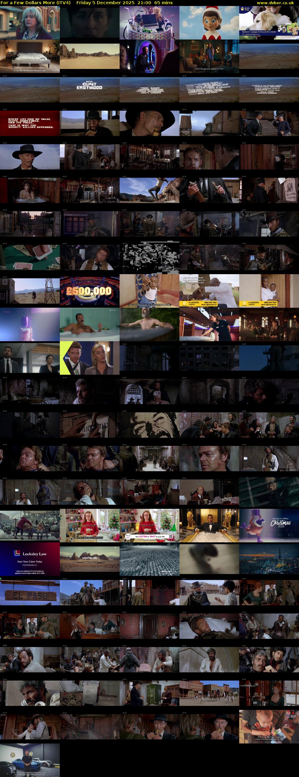 For a Few Dollars More (ITV4) Friday 5 December 2025 21:00 - 22:05