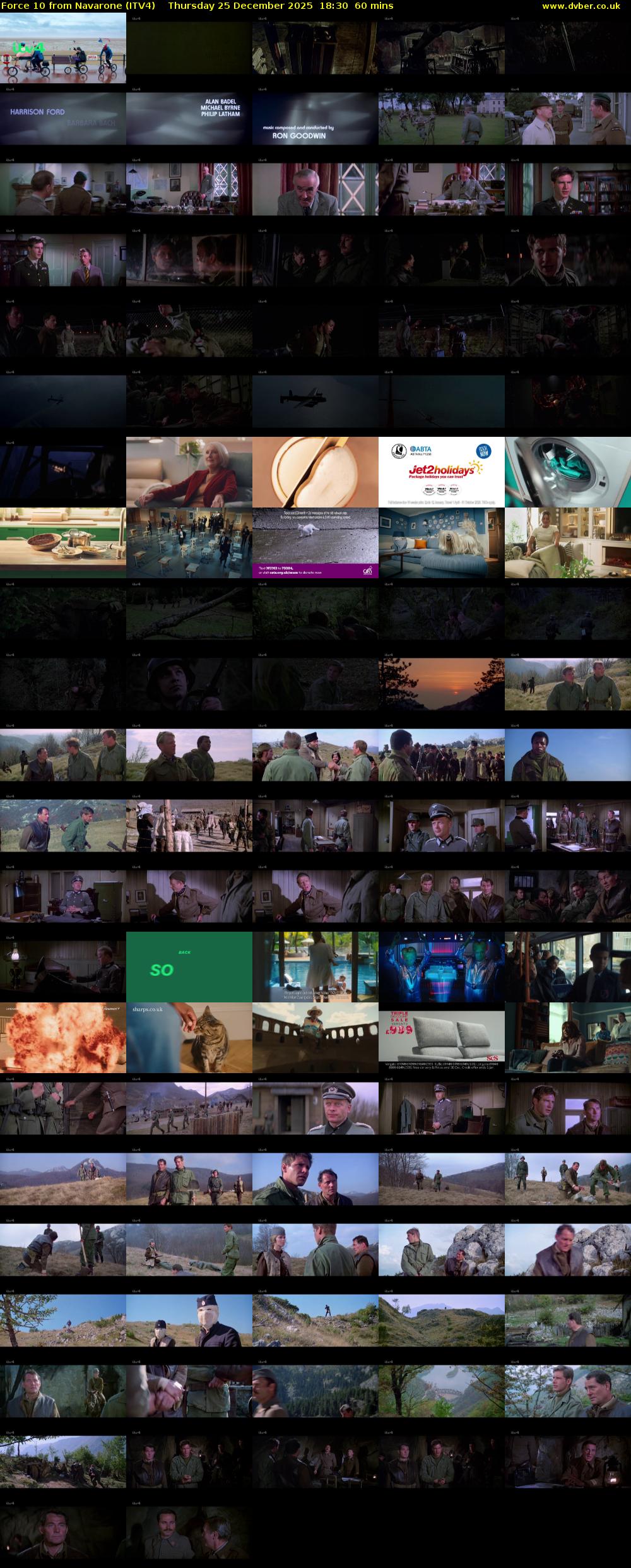 Force 10 from Navarone (ITV4) Thursday 25 December 2025 18:30 - 19:30