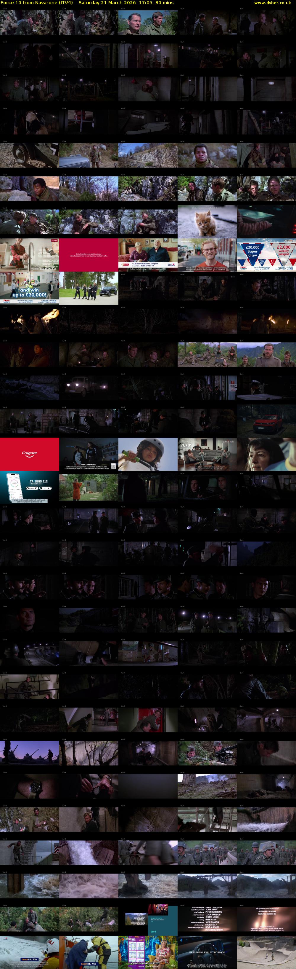 Force 10 from Navarone (ITV4) Saturday 21 March 2026 17:05 - 18:25