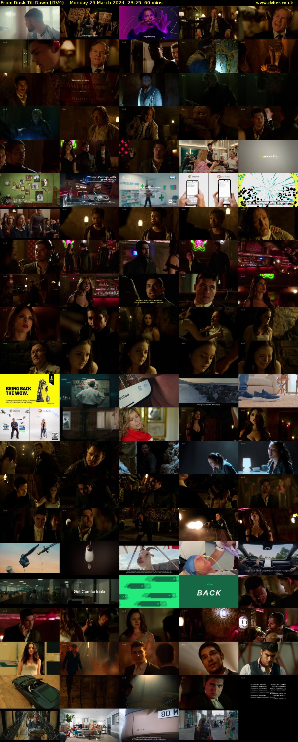 From Dusk Till Dawn (ITV4) Monday 25 March 2024 23:25 - 00:25