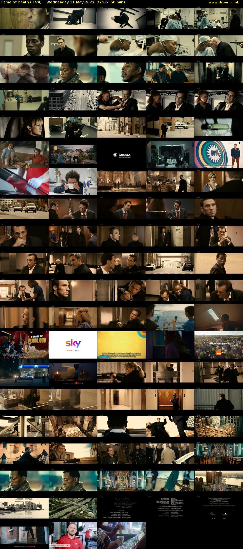 Game of Death (ITV4) Wednesday 11 May 2022 22:05 - 23:05