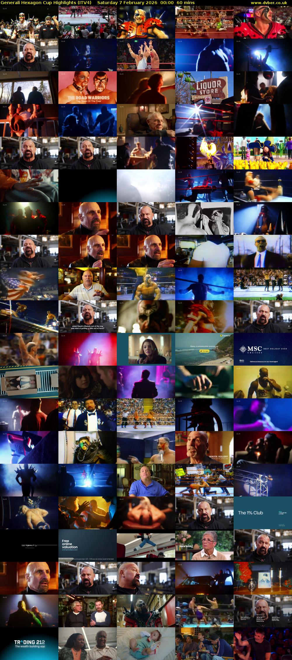 Generali Hexagon Cup Highlights (ITV4) Saturday 7 February 2026 00:00 - 01:00