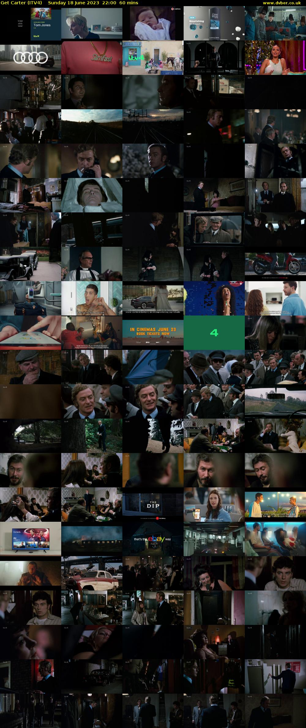 Get Carter (ITV4) Sunday 18 June 2023 22:00 - 23:00
