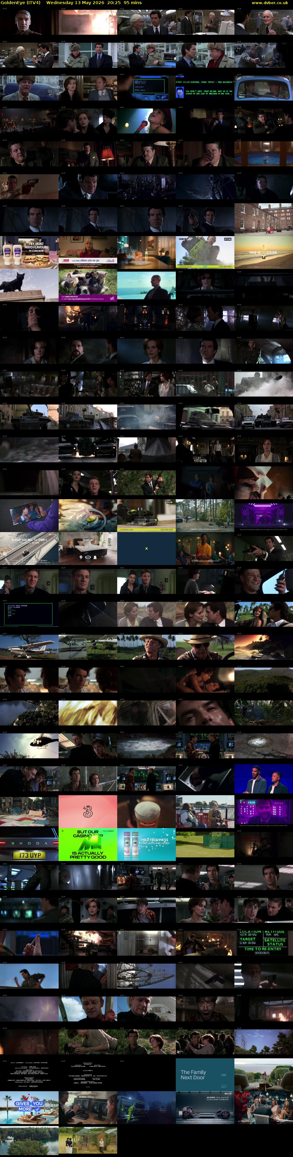 GoldenEye (ITV4) Wednesday 13 May 2026 20:25 - 22:00