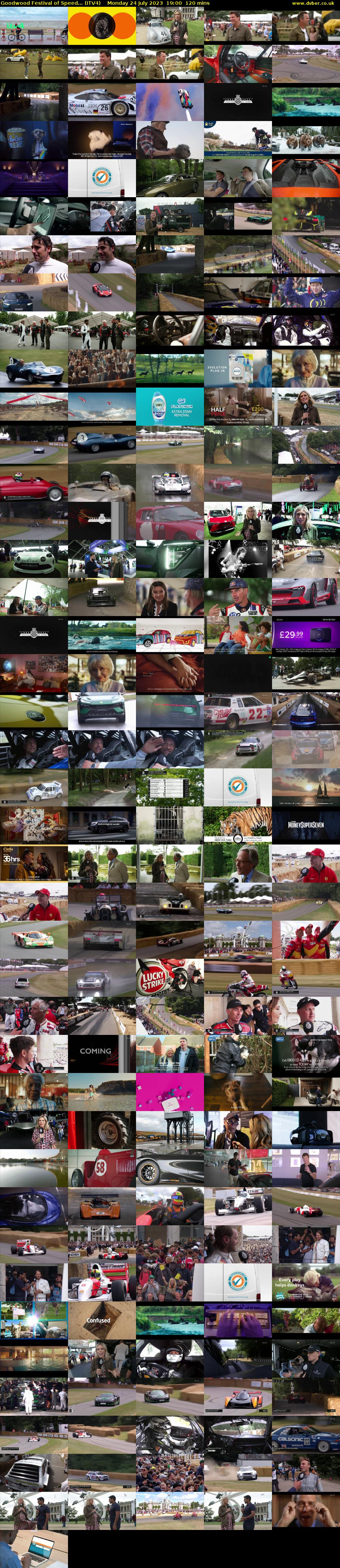 Goodwood Festival of Speed... (ITV4) Monday 24 July 2023 19:00 - 21:00