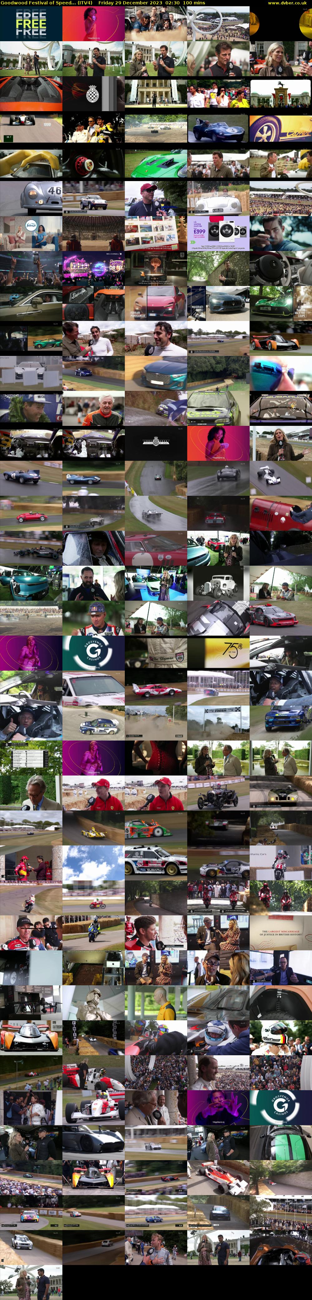 Goodwood Festival of Speed... (ITV4) Friday 29 December 2023 02:30 - 04:10