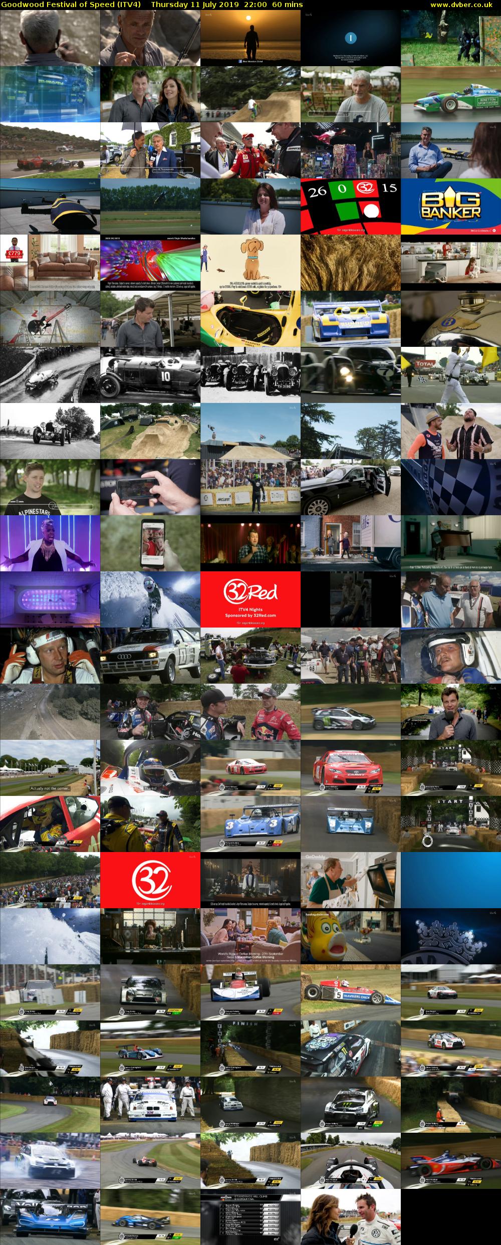 Goodwood Festival of Speed (ITV4) Thursday 11 July 2019 22:00 - 23:00