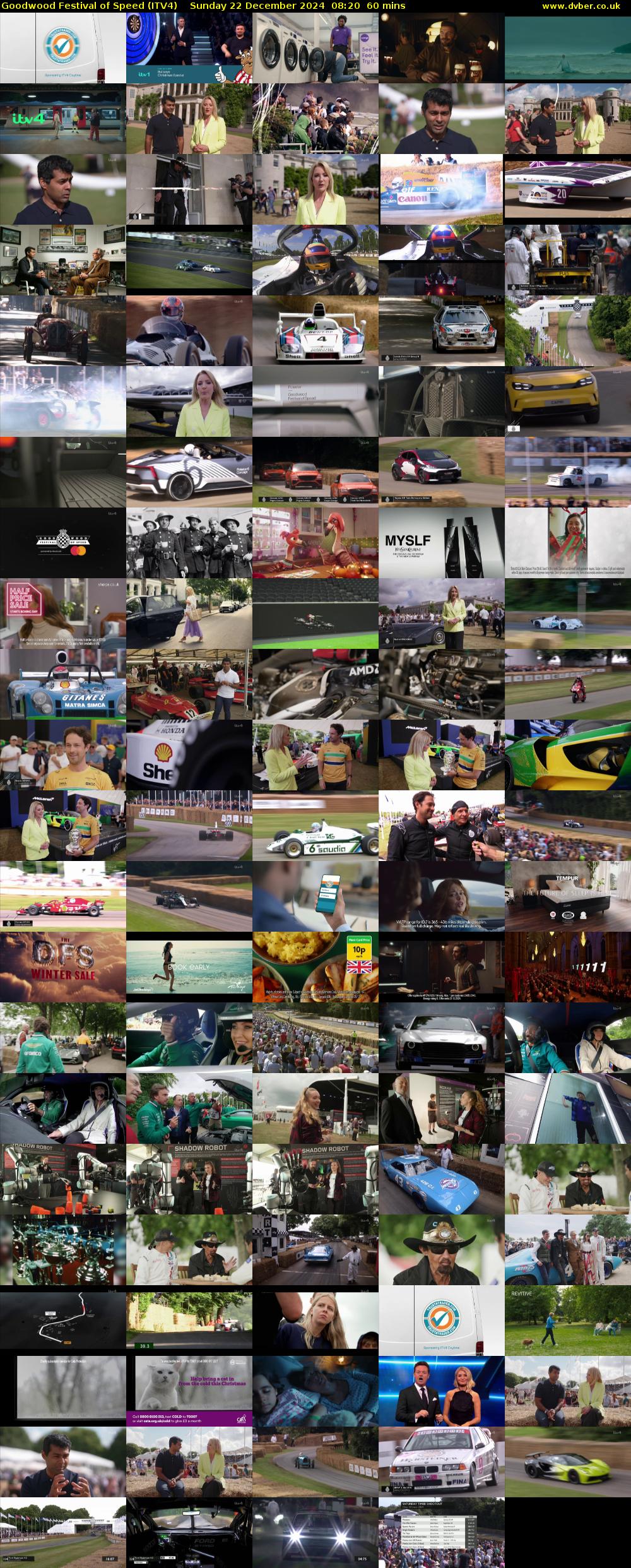 Goodwood Festival of Speed (ITV4) Sunday 22 December 2024 08:20 - 09:20