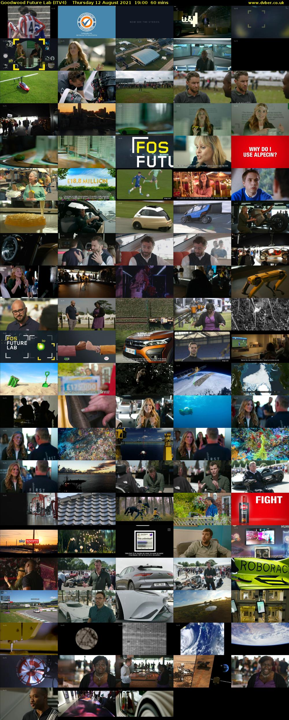 Goodwood Future Lab (ITV4) Thursday 12 August 2021 19:00 - 20:00