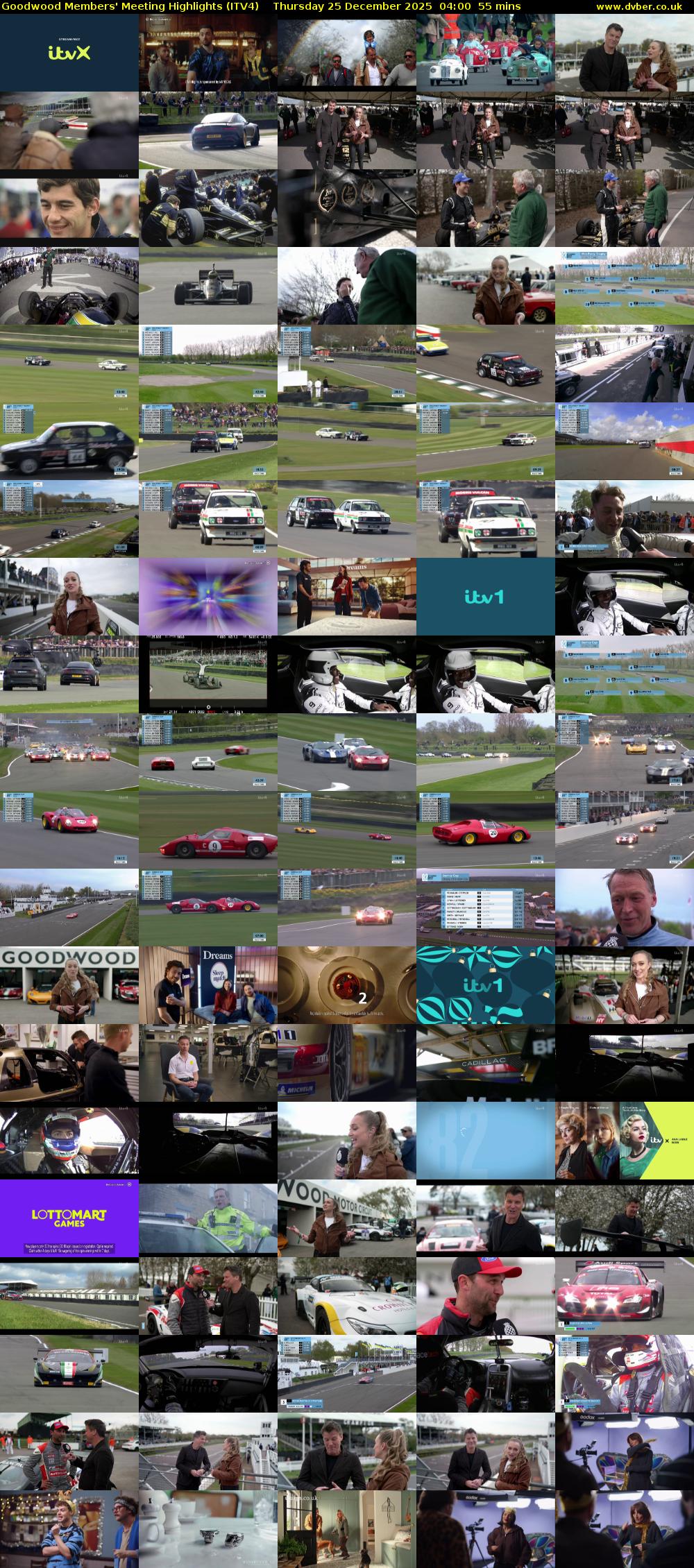 Goodwood Members' Meeting Highlights (ITV4) Thursday 25 December 2025 04:00 - 04:55