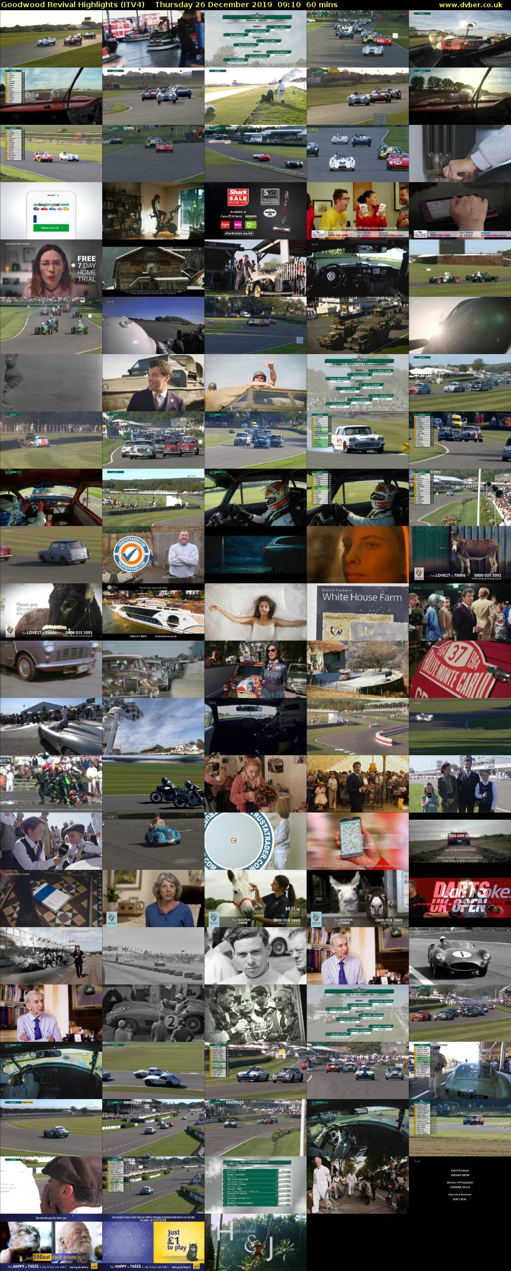 Goodwood Revival Highlights (ITV4) Thursday 26 December 2019 09:10 - 10:10