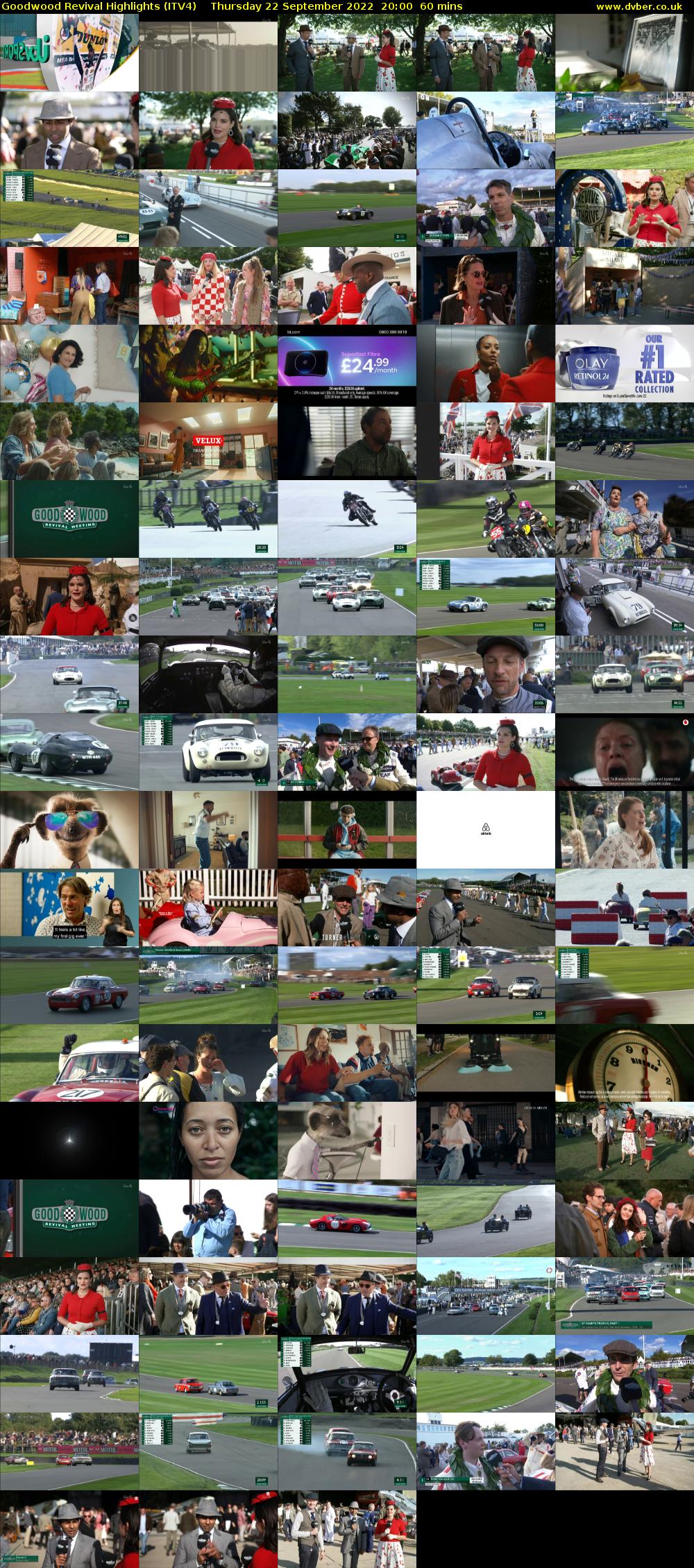 Goodwood Revival Highlights (ITV4) Thursday 22 September 2022 20:00 - 21:00
