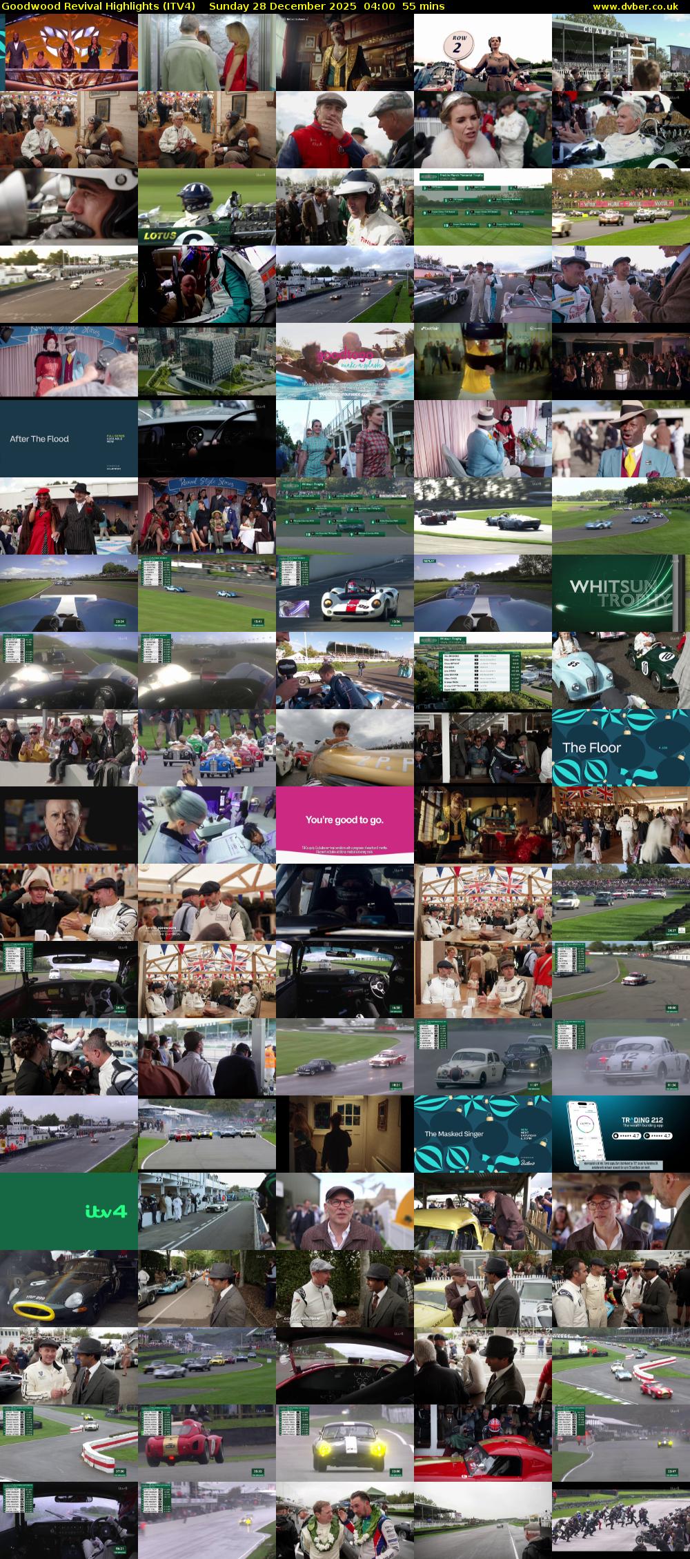 Goodwood Revival Highlights (ITV4) Sunday 28 December 2025 04:00 - 04:55