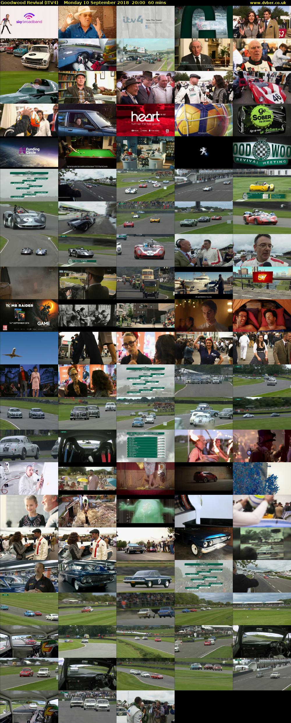 Goodwood Revival (ITV4) Monday 10 September 2018 20:00 - 21:00