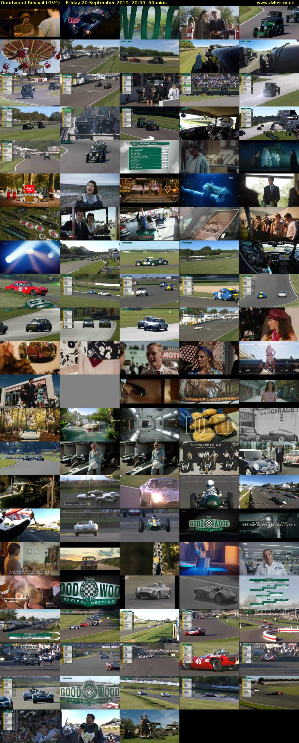 Goodwood Revival (ITV4) Friday 20 September 2019 20:00 - 21:00