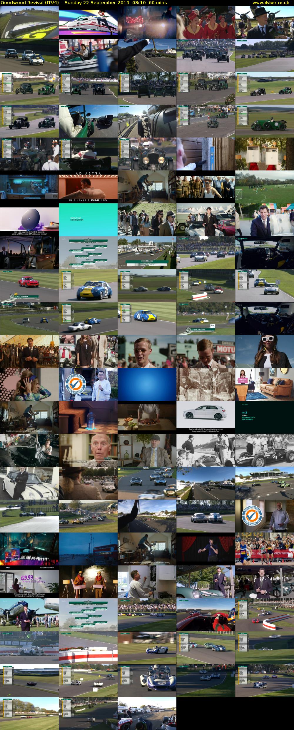 Goodwood Revival (ITV4) Sunday 22 September 2019 08:10 - 09:10
