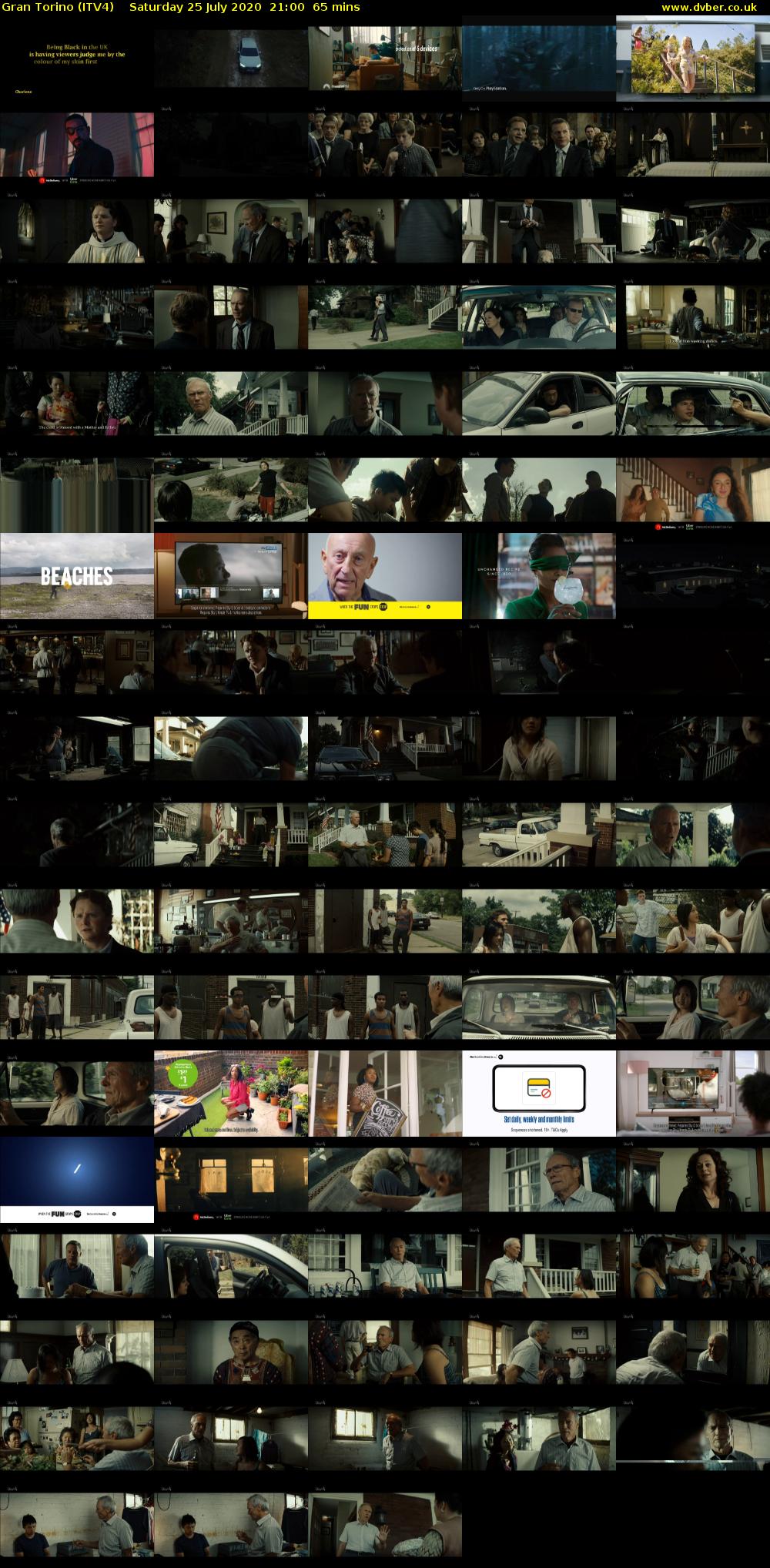 Gran Torino (ITV4) Saturday 25 July 2020 21:00 - 22:05