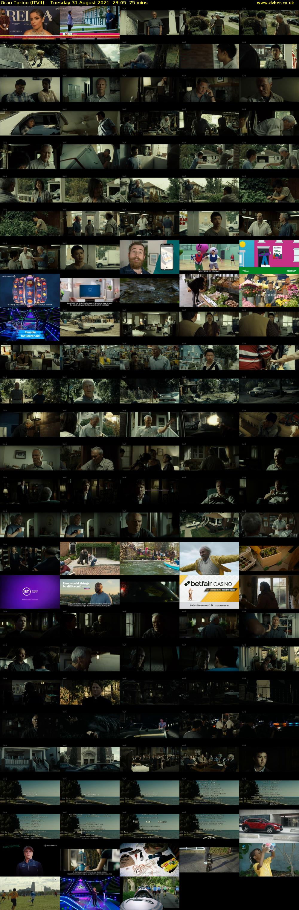 Gran Torino (ITV4) Tuesday 31 August 2021 23:05 - 00:20