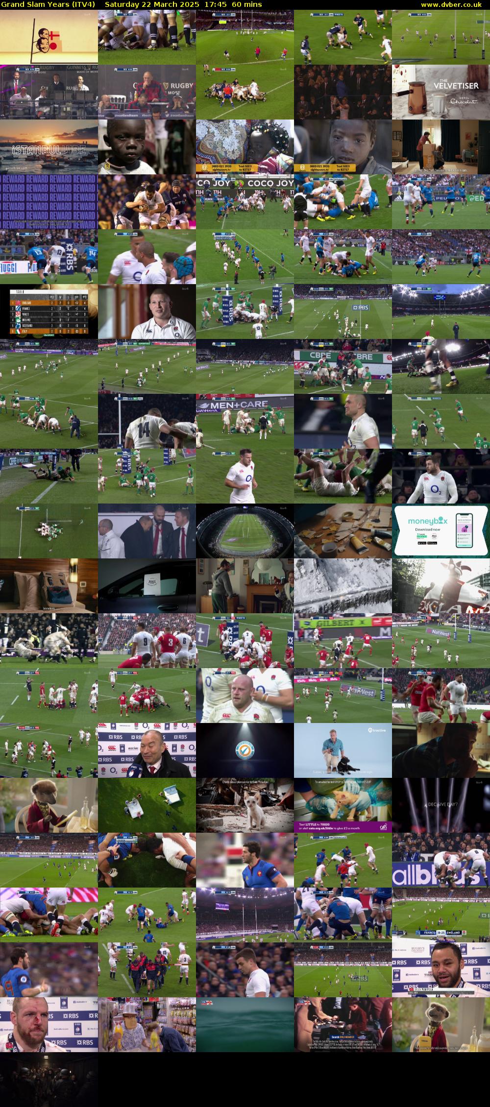 Grand Slam Years (ITV4) Saturday 22 March 2025 17:45 - 18:45