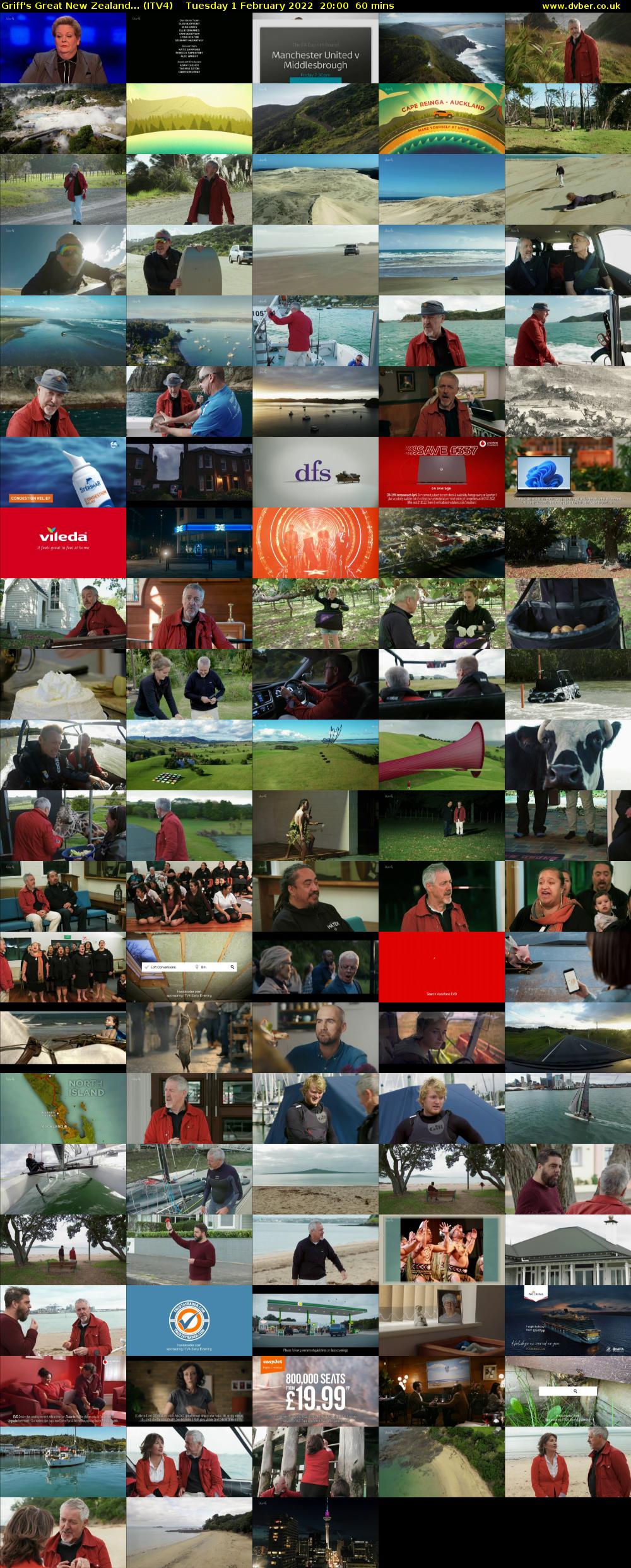 Griff's Great New Zealand... (ITV4) Tuesday 1 February 2022 20:00 - 21:00