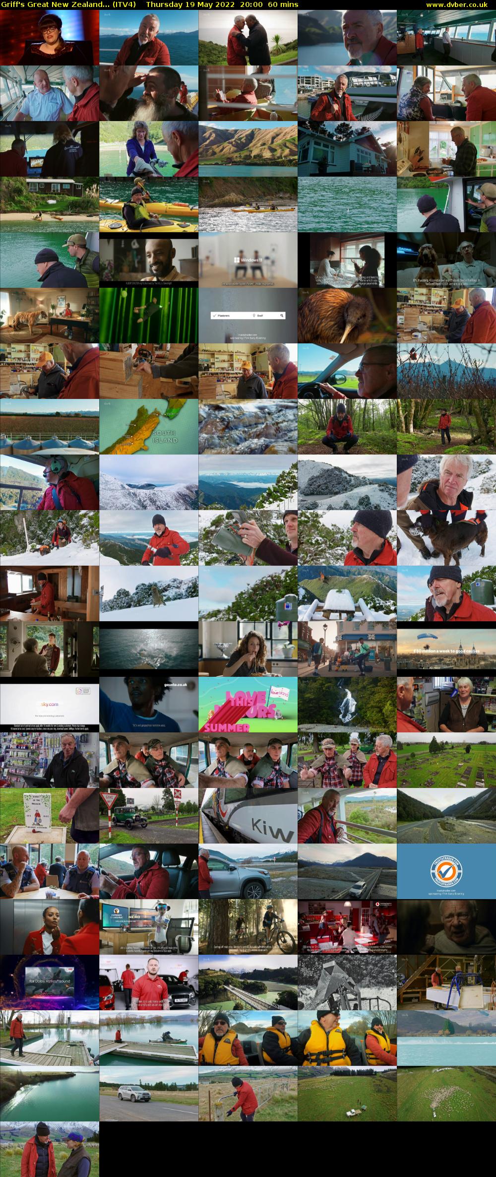 Griff's Great New Zealand... (ITV4) Thursday 19 May 2022 20:00 - 21:00