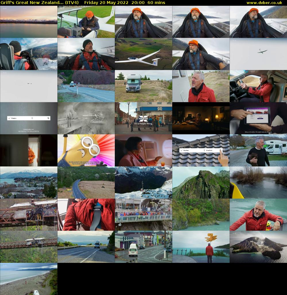 Griff's Great New Zealand... (ITV4) Friday 20 May 2022 20:00 - 21:00